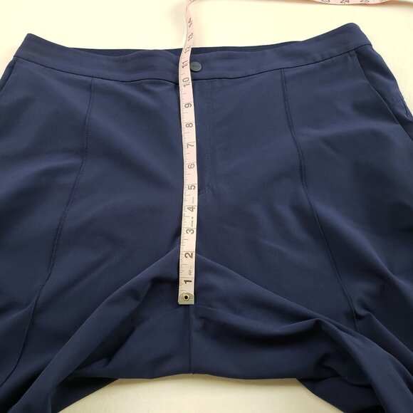 RLX Ralph Lauren Pant Womens Large Blue Straight Leg Active Casual Stretch - Picture 12 of 14